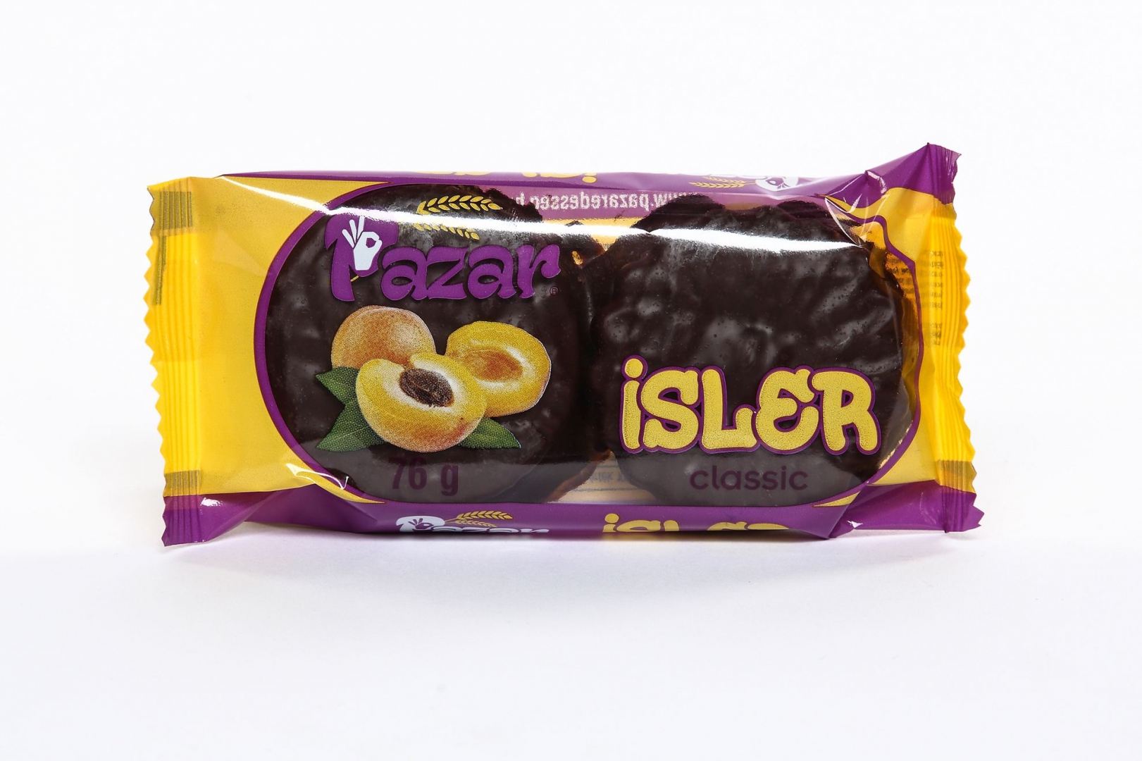 Ischler au chocolat noir Pazar 76g