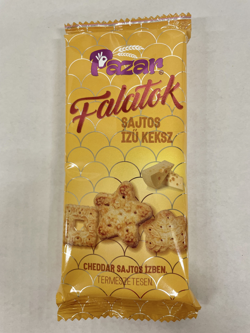 Pazar Falatok - Sajtos ízű keksz